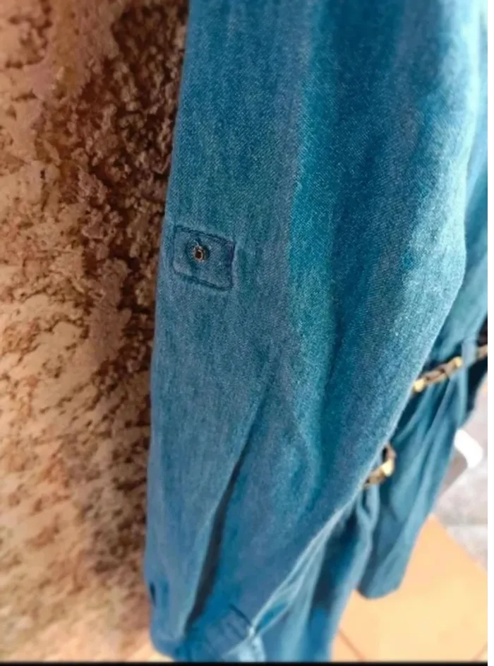 Robe en jean Lili marelle 12 ans bon état - photo numéro 9