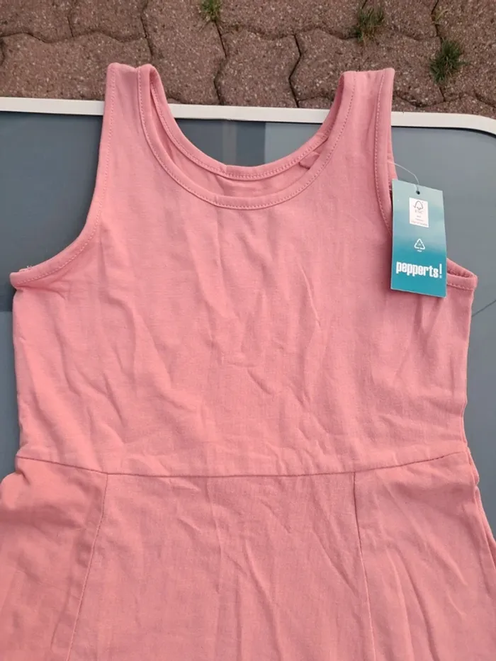 Belle robe rose joliment ceintrée - T 9 ans - Peppert's - neuve 🏷 - photo numéro 2