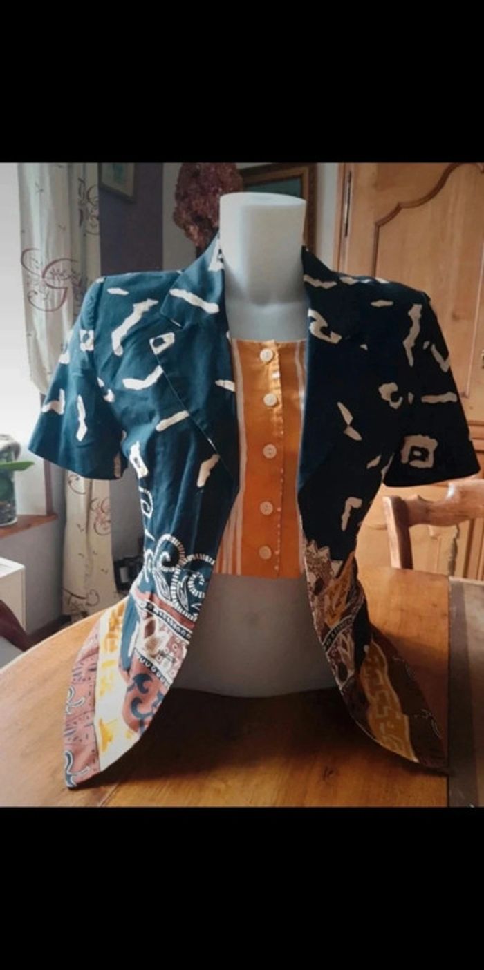 Ensemble  tailleur 38 avec haut assorti - photo numéro 9