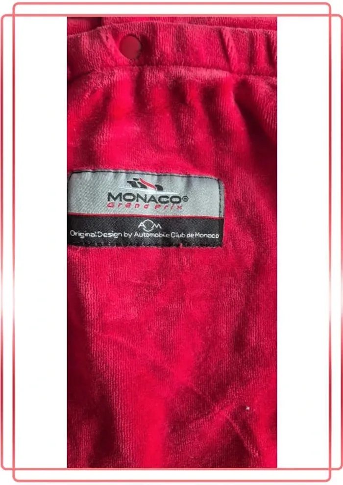 Pyjama f1 monaco - photo numéro 3
