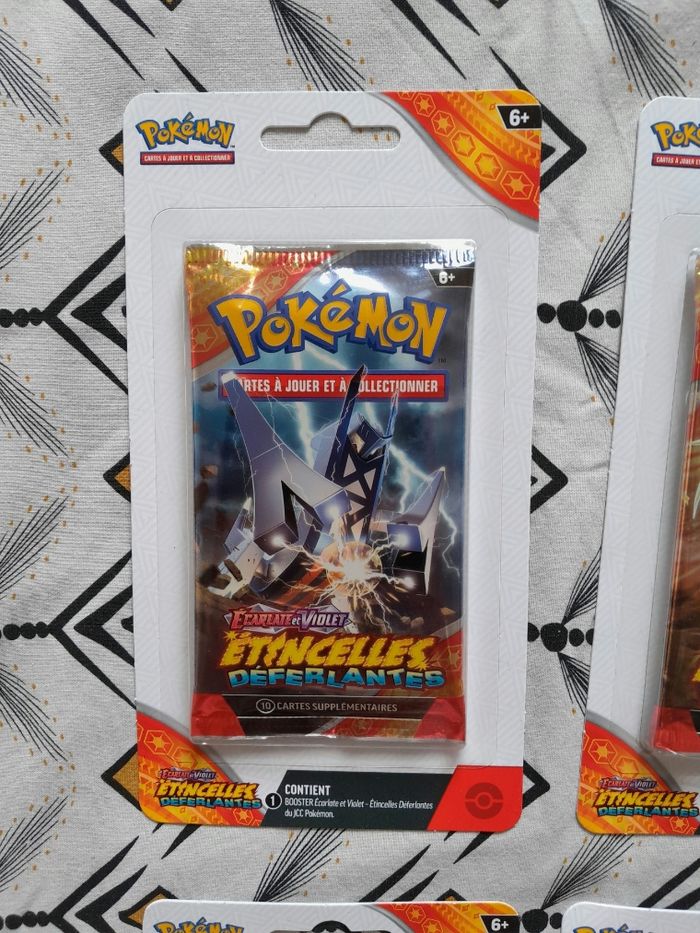 Pokémon Artset Booster EV08 | Étincelles déferlantes - Neuf Scellé [FR] - photo numéro 3