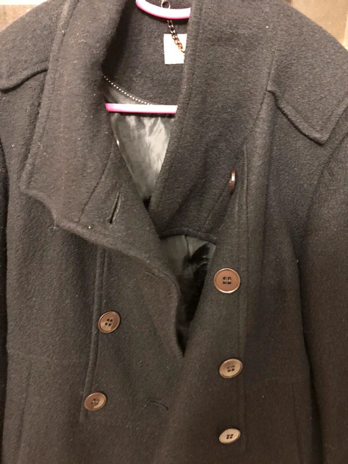 Manteau court noir Rever - photo numéro 2