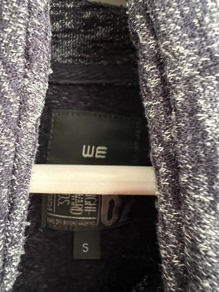 Sweat bleu chiné WE men taille S - photo numéro 2