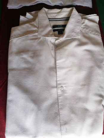 Chemise homme blanche manches longues