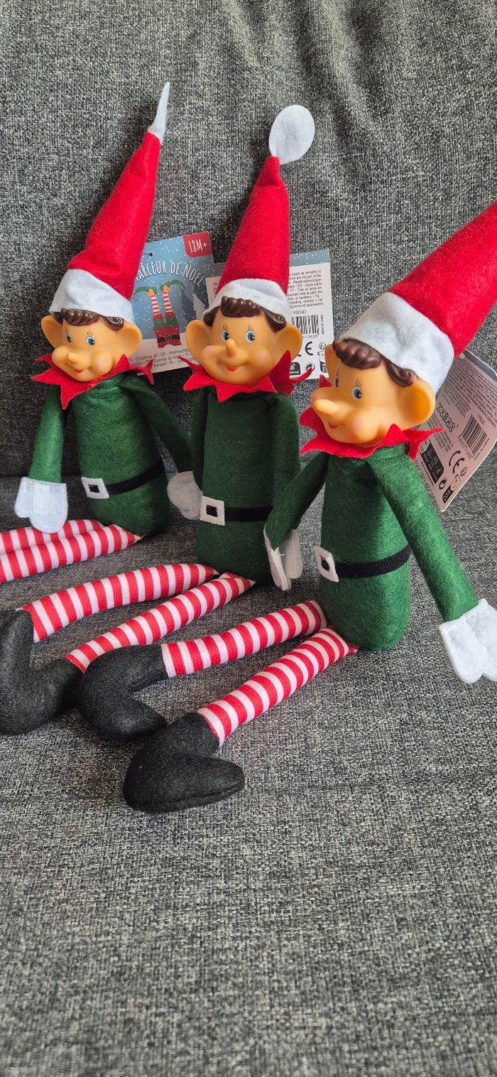 Lot de 3 lutins farceurs - photo numéro 6