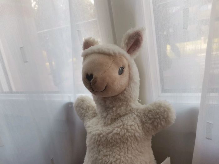 Marionnette peluche lama - photo numéro 5