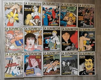 Collection de revue bd À suivre