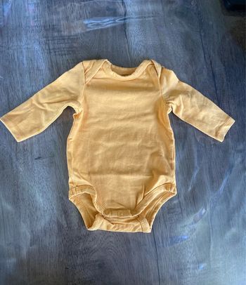 Body manches longues 1 mois