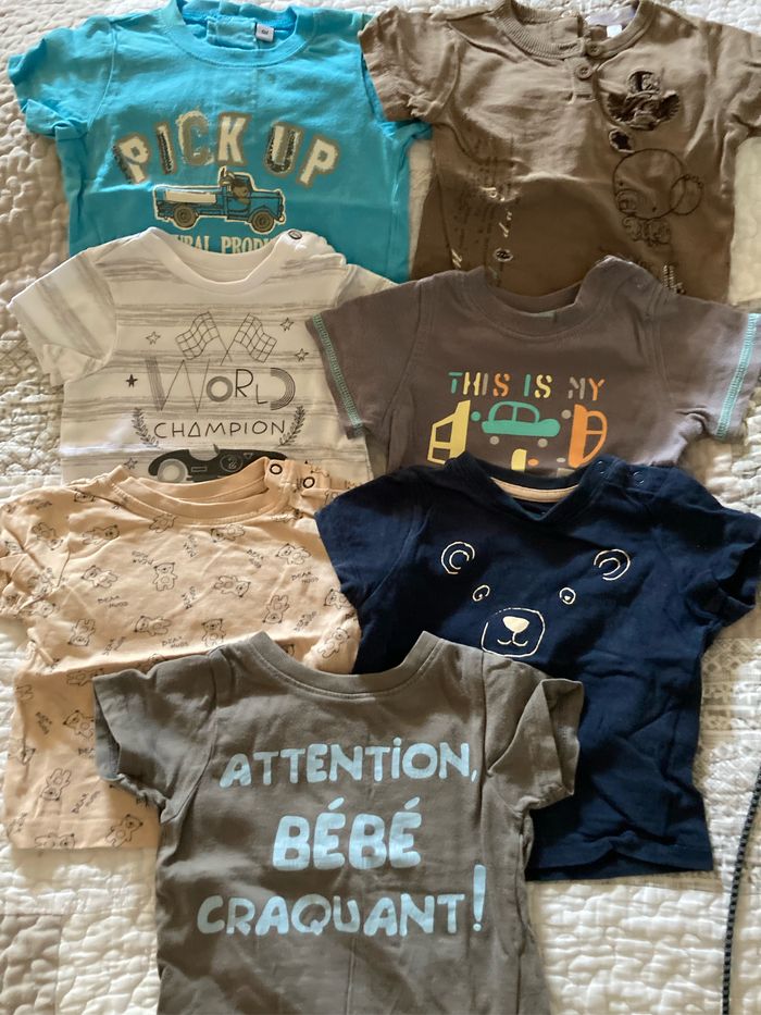 Lot vêtements garçon été T 6mois - photo numéro 7