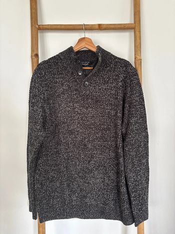 Pull gris foncé / noir Kensington taille Xl