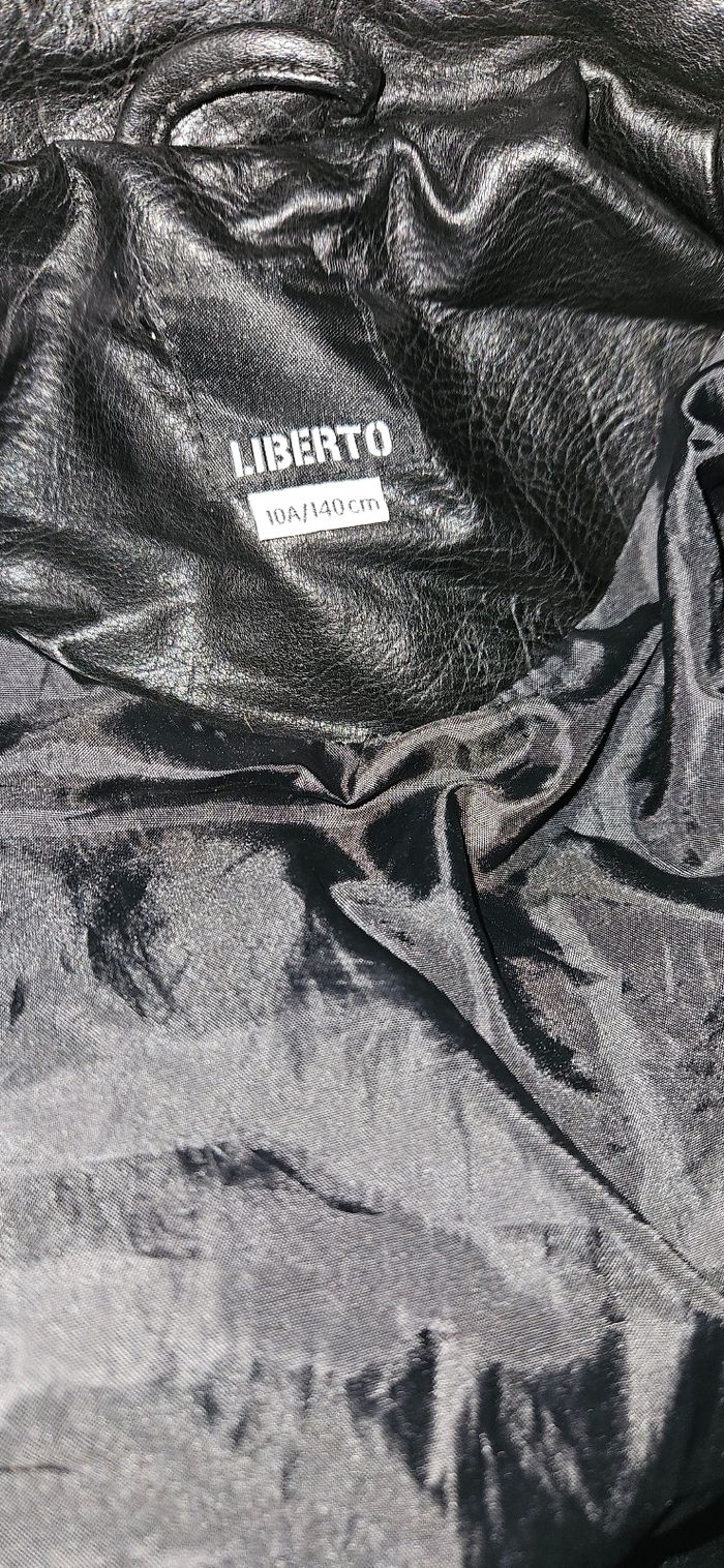 Blouson fille simili cuir 10 ans - photo numéro 2