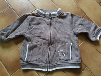Gilet zippé 12 mois 1 an 74 cm Tout compte fait