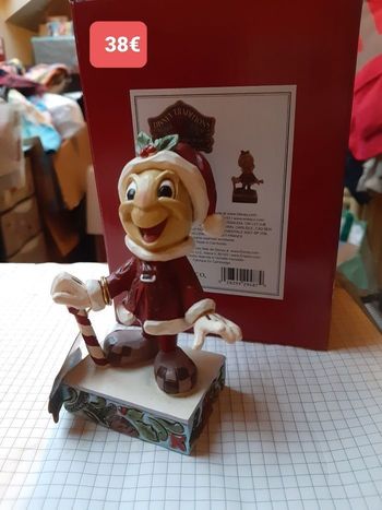 Figurine Disney traditions de Jim Shore jiminy