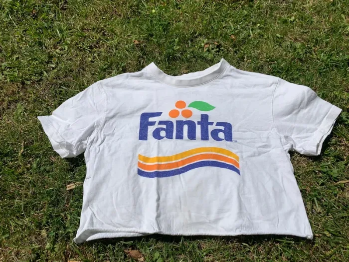 Crop top Fanta xxs