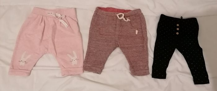 Lot pantalons fille 3 mois - photo numéro 5