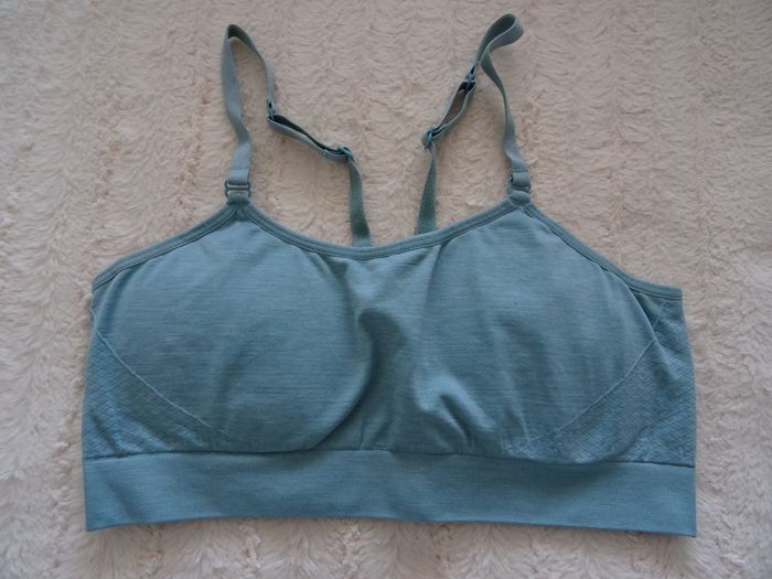 Brassière de sport verte H&M