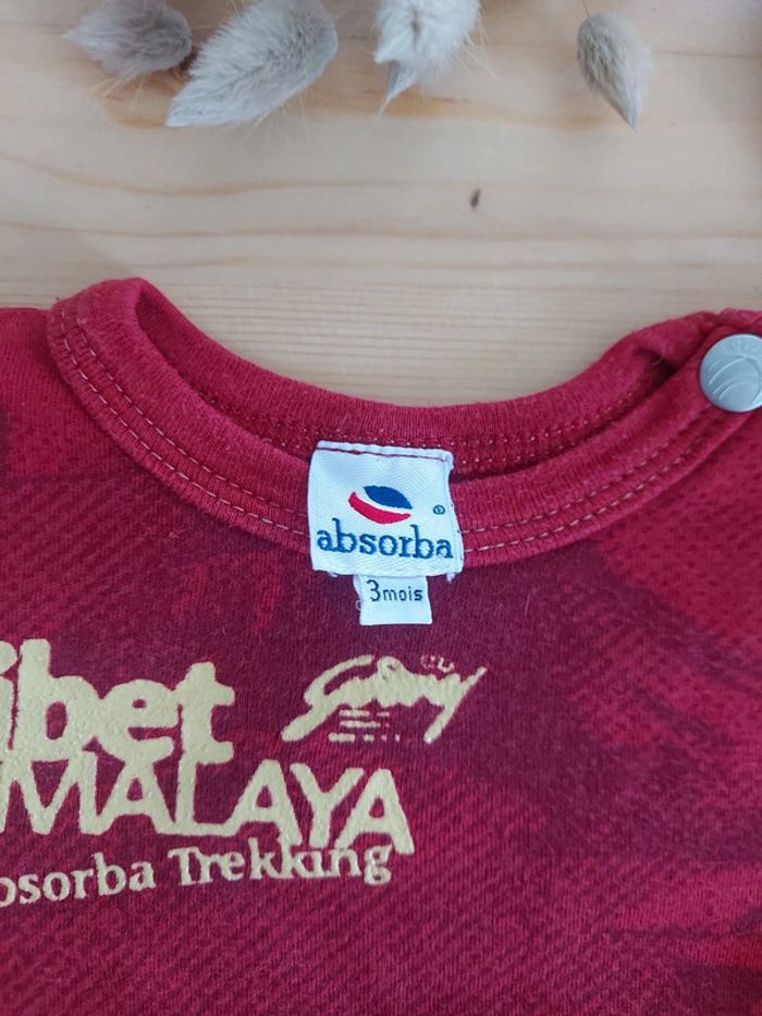 Tee shirt manche longue 3 mois - photo numéro 2