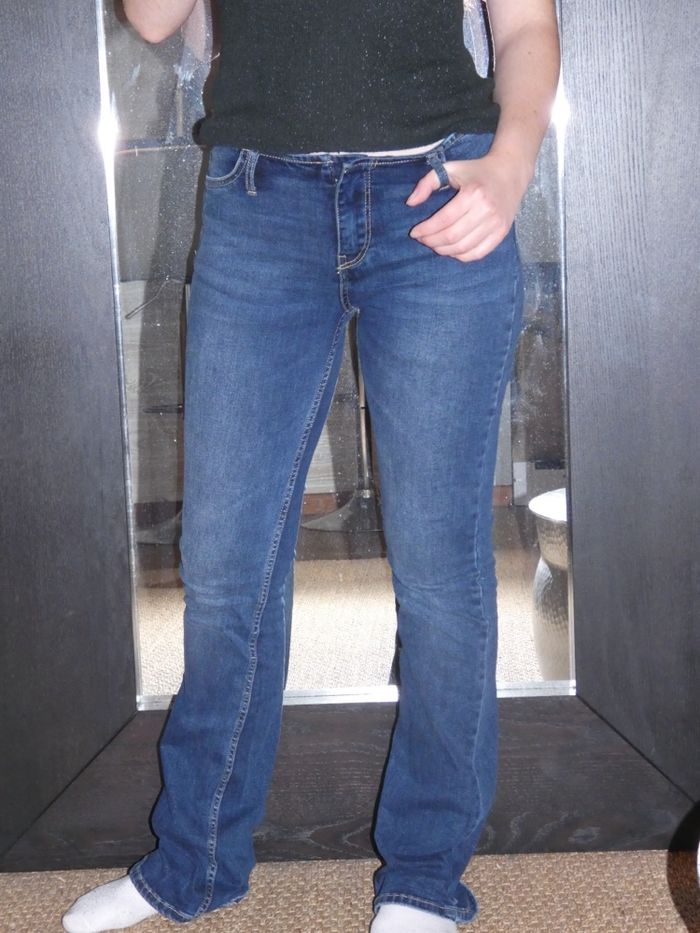 Jean straight flare Bershka