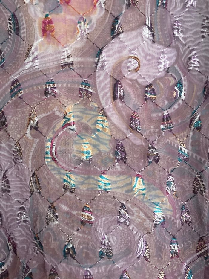 Tunique légère mauve taille Xl - photo numéro 6