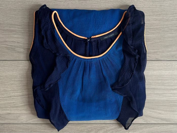 Blouse en crêpe avec doublure Ikks T-34