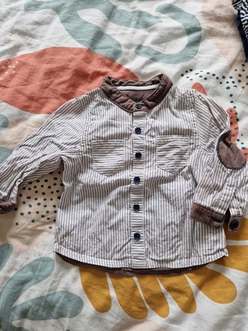 Chemise tape à l'œil 12 mois