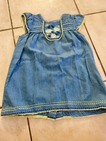 Robe en jeans