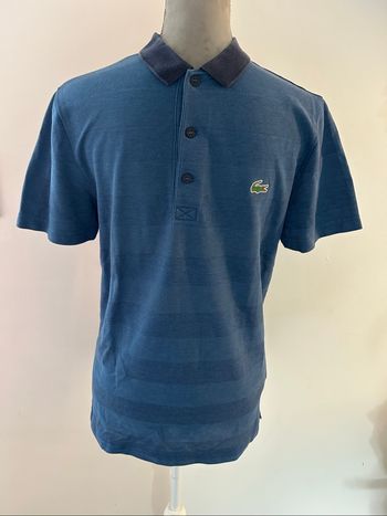 Polo sport Lacoste  bleu