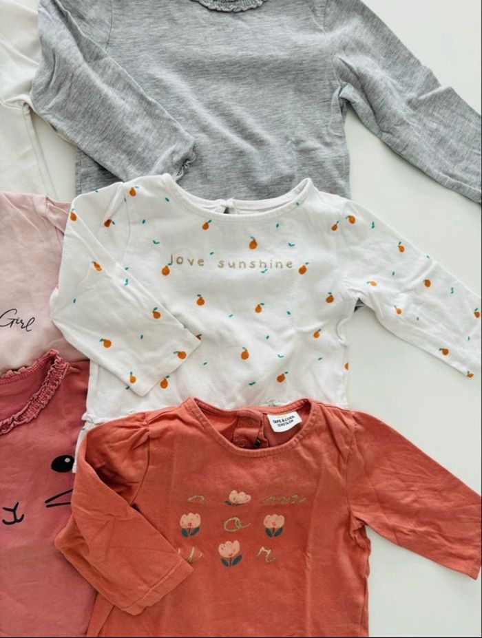 Lot t-shirt ML fille - photo numéro 3