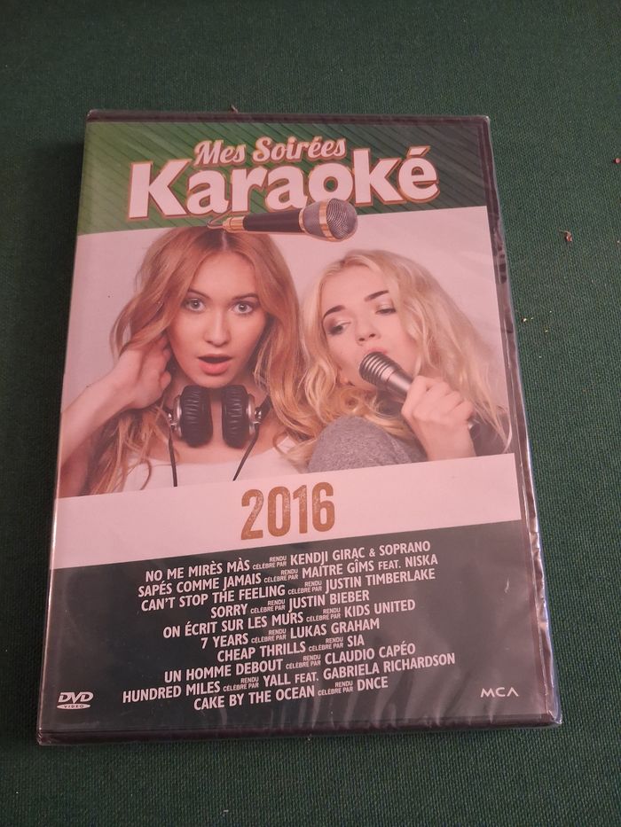Dvd mes soirées karaoke