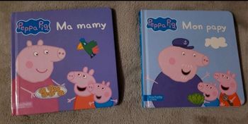 2 Livres mon papy ma mamy peppa pig
