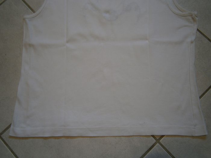 Débardeur crème CHRISTINE LAURE Taille 3/40 - photo numéro 9