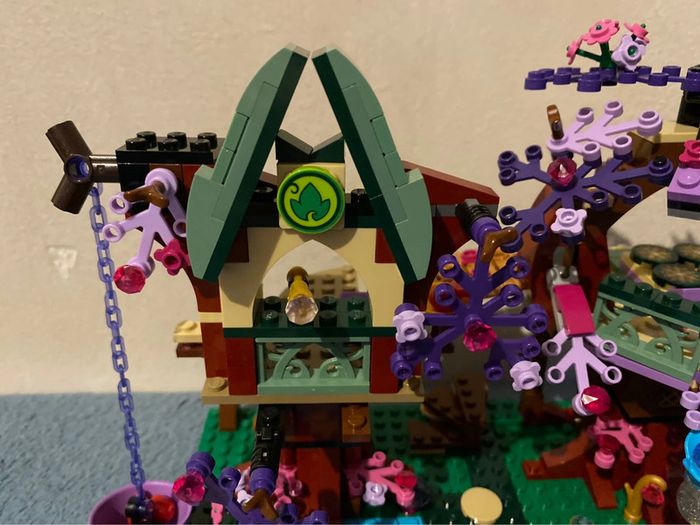 Lego elves 41075 The Elves' Treetop Hideaway complet en pièces sans figurine avec notices - photo numéro 8