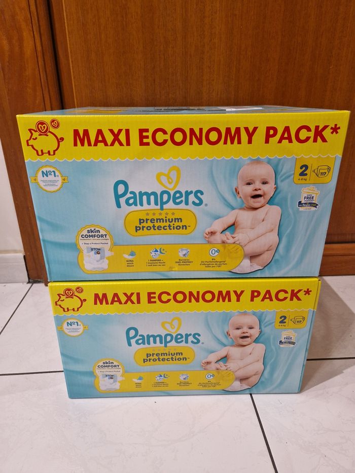 234 couches taille 2 pampers