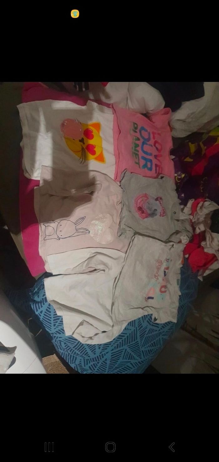 Lot tee shirt manches longues