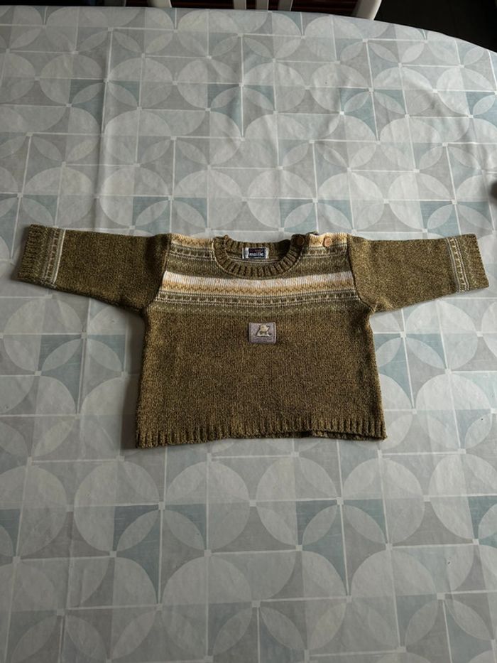 Pull La Mar Maille / Duger - taille 18 mois- neuf