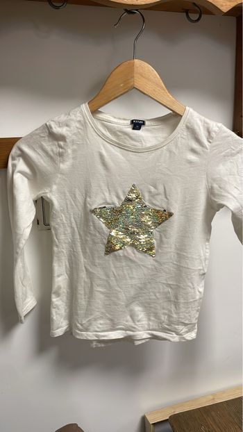 Haut (étoile réversible) kiabi 