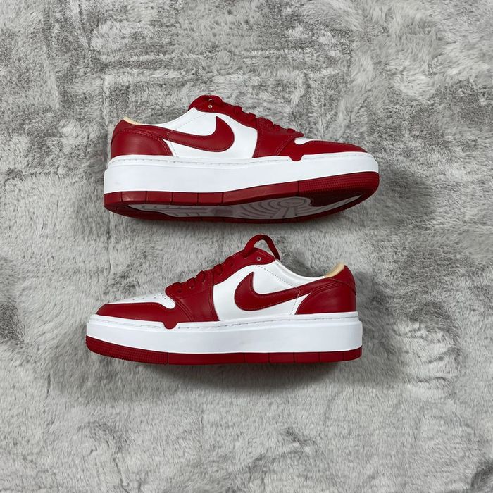 Nike Air Jordan 1 Low « White Fire Red » pointure 42 - photo numéro 11