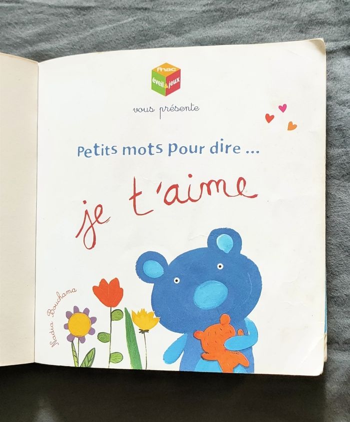 Livre bébé d'éveil Je t'aime - photo numéro 3