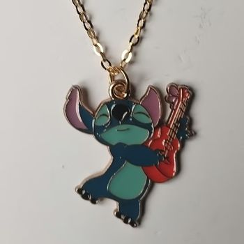 LILO & STITCH - Collier + Pendentif Stitch Modèle #3