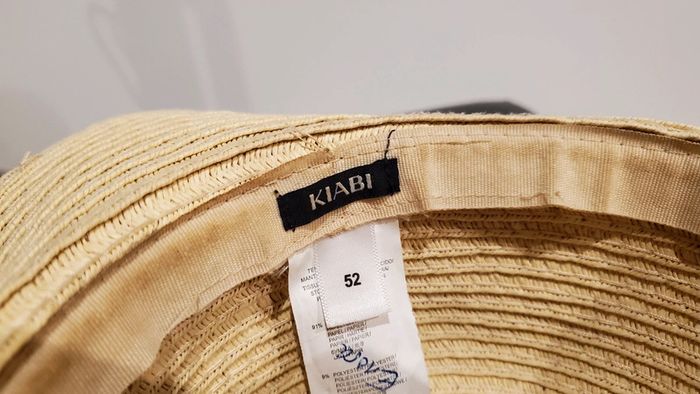 Chapeau de paille taille 52 - photo numéro 3
