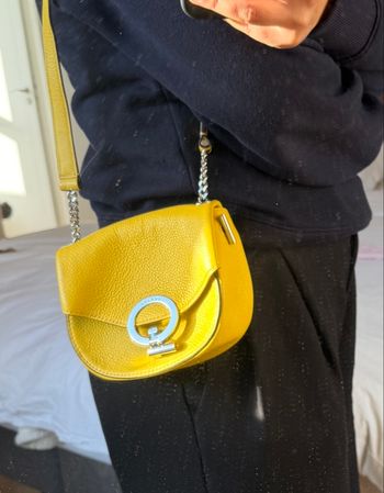 Sac à main pepita  bandoulière réglable Sandro cuir