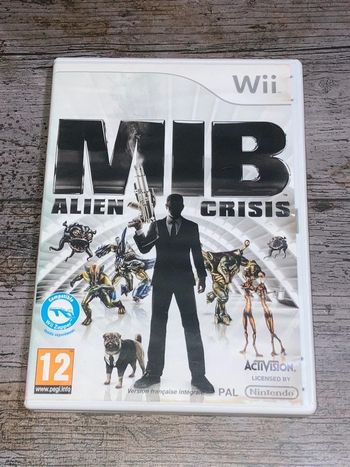 MIB Alien crisis Jeu Nintendo Wii complet VF