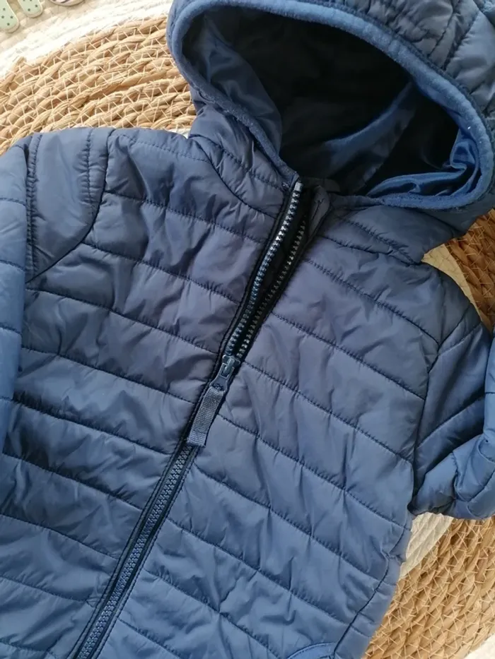 Doudoune à capuche - Vertbaudet - 24 mois - photo numéro 3