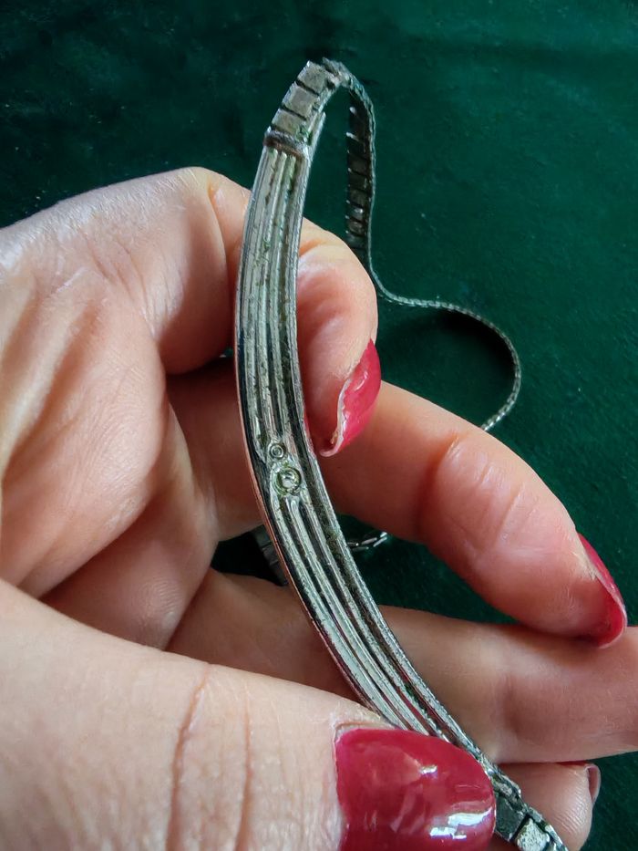 Collier en métal argenté Swarovski - photo numéro 5