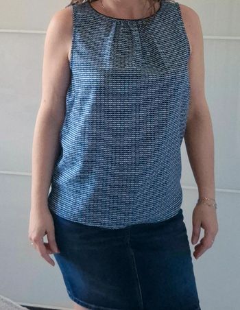 Blouse débardeur Kiabi taille S