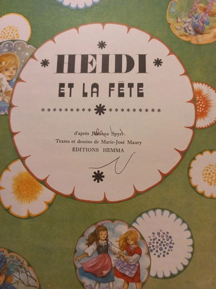Livre pour enfant Heidi et la fête - photo numéro 2