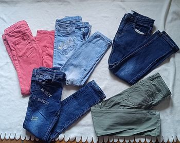 Lot 5 Skinny/Slim Fit Kiabi Fille 7 ans