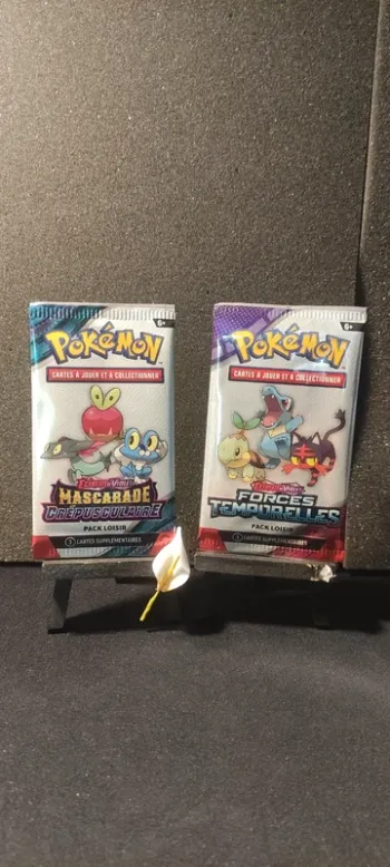 Lot de booster pokémon, pack loisir