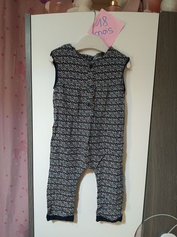 Combinaison à motifs 18 mois