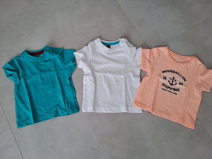 Lot de 3 t shirts 3M - TBE comme neufs
